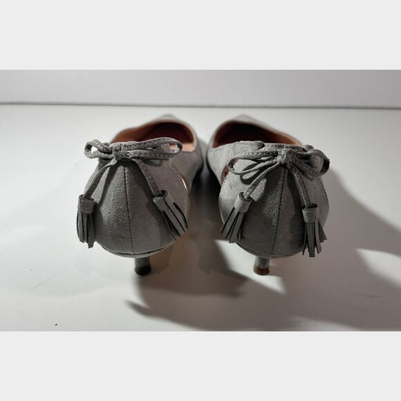 Journee Shoes Size 9 Bindi Kitten Heel Pumps Career Academia Preppy Dressy Style - Picture 5 of 9